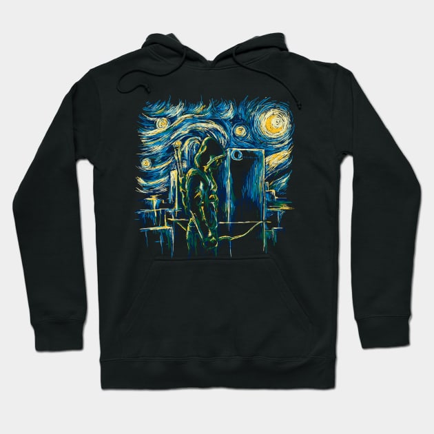 Starling Night Hoodie by girardin27